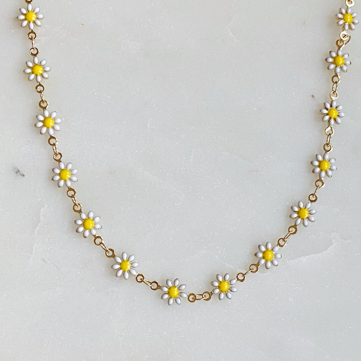 All Around Daisy Necklace by Ellisonyoung.com