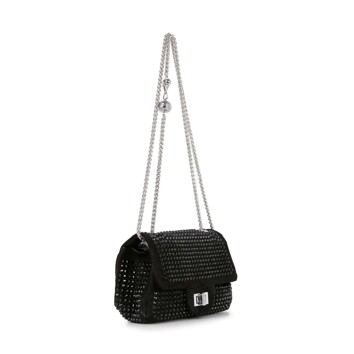 Petite Rhinestone Evening Shoulder Bag by Handbag Factory