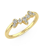 Supernova Band in Yellow Gold (0.15 Ct. Tw.) by Brilliant Carbon