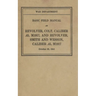M1917 Revolver Colt & Smith & Wesson Basic Field Manual FM 23-36