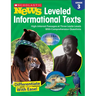 Scholastic News Leveled Informational Texts: Grade 3: High-Interest Passages at Three Lexile Levels with Comprehension Questions
