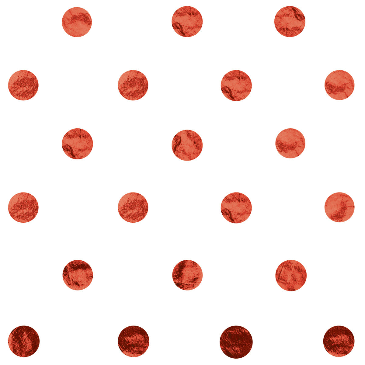 Red Foil Hot Dots Gift Tissue Paper by Present Paper