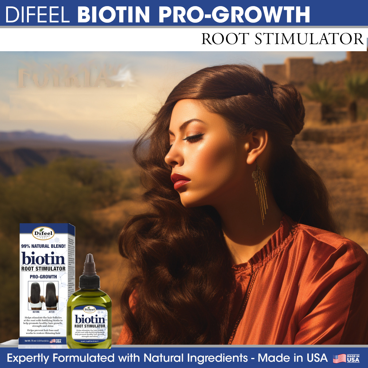 Difeel Biotin Pro-Growth Root Stimulator 7.1 Ounce by difeel - find your natural beauty