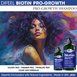 Difeel Biotin Pro-Growth Shampoo 12 oz. by difeel - find your natural beauty