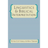 Linguistics & Biblical Interpretation
