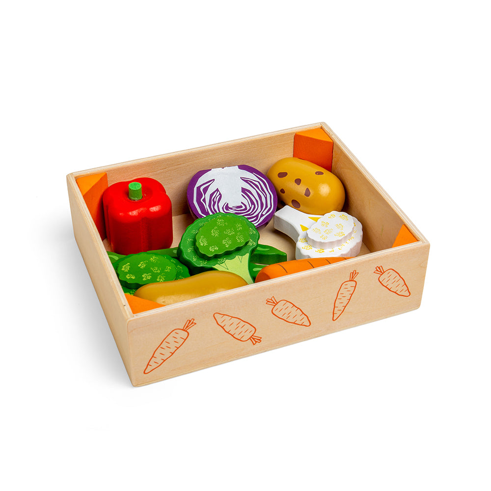 Vegetable Crate by Bigjigs Toys US