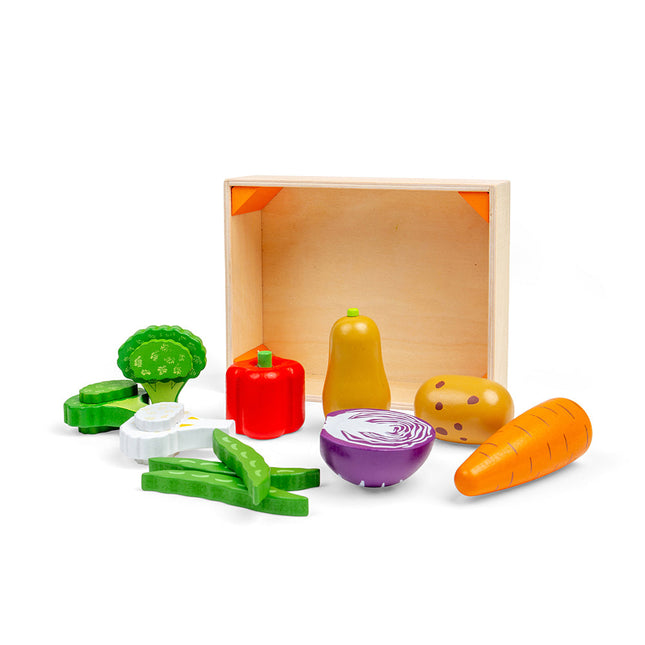 Vegetable Crate by Bigjigs Toys US