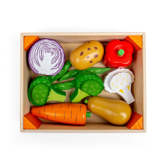 Vegetable Crate by Bigjigs Toys US