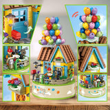 Contixo BK01 Flying Balloons Building Block Set with Music Box - 528 PCS by Contixo