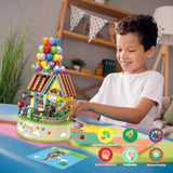 Contixo BK01 Flying Balloons Building Block Set with Music Box - 528 PCS by Contixo