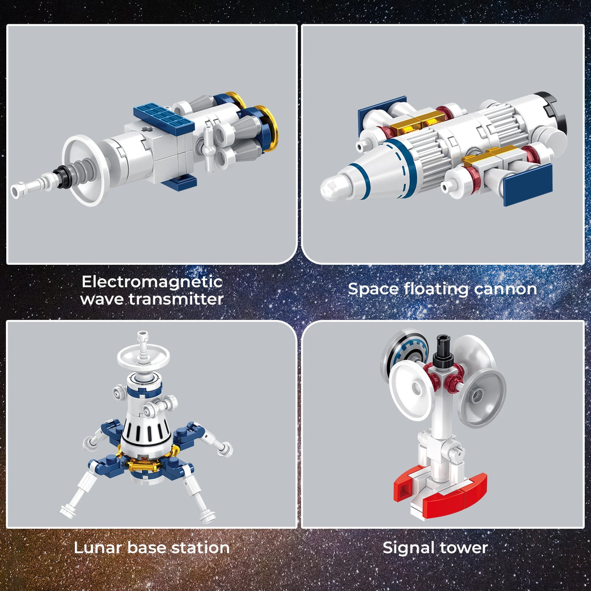 Contixo BK07 Aerospace Series Space Station Building Block Set - 573 PCS by Contixo