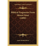 Biblical Fragments From Mount Sinai (1890)