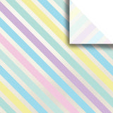 Pastel Stripe 20" x 30" Baby Gift Tissue Paper by Present Paper