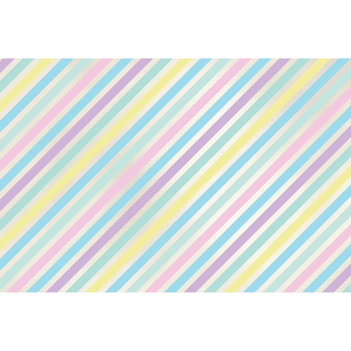 Pastel Stripe 20" x 30" Baby Gift Tissue Paper by Present Paper