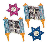 Bulk Roll Prismatic Stickers, Mini Torahs (100 Repeats) by Present Paper