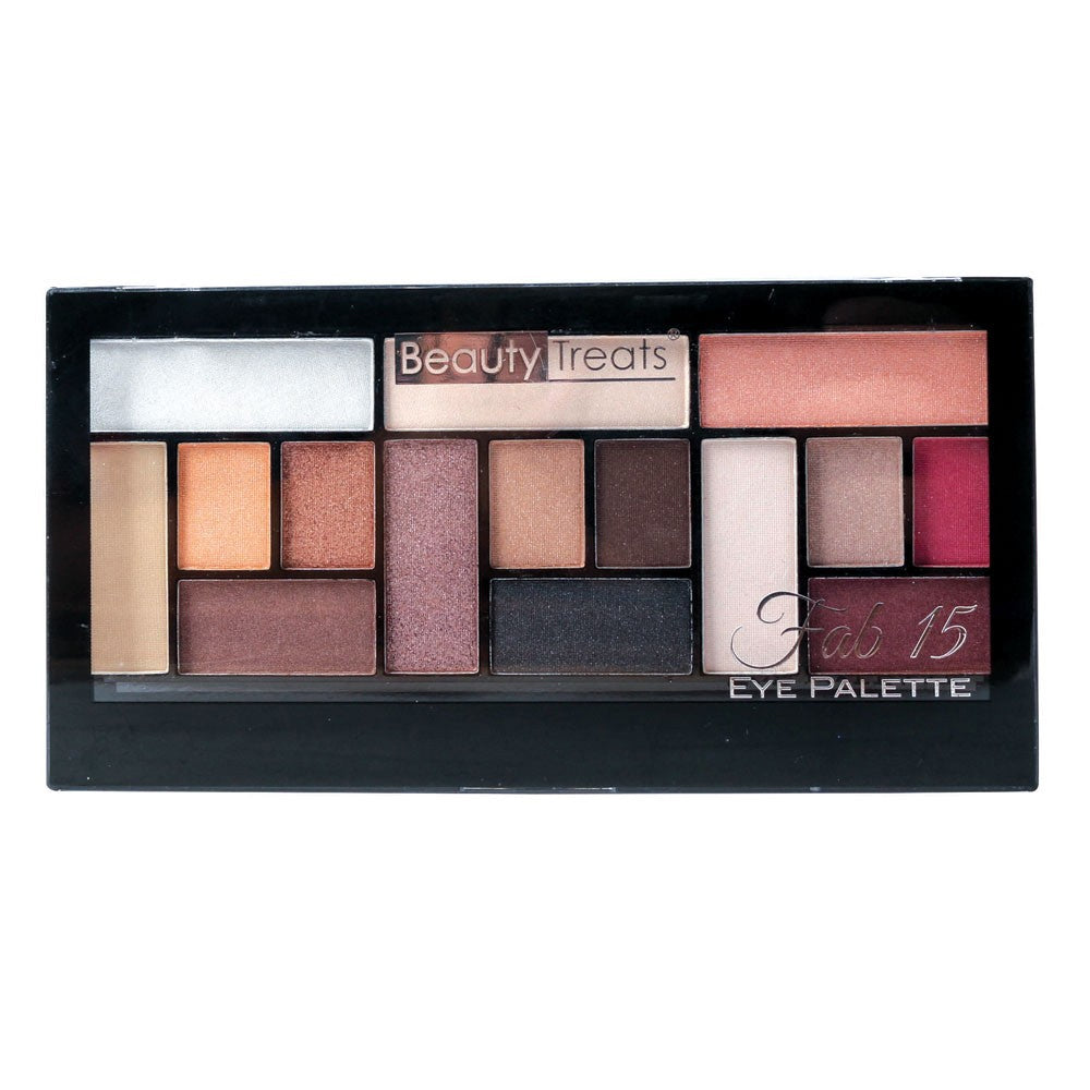 BEAUTY TREATS Fab 15 Eye Palette