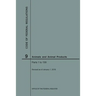 Code of Federal Regulations Title 9, Animals and Animal Products, Parts 1-199, 2018