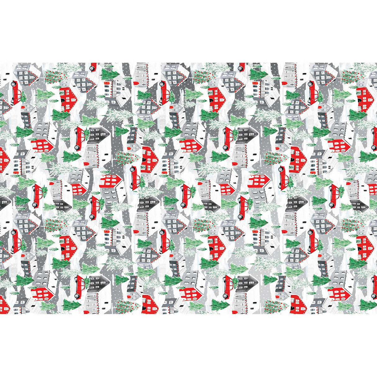 Home Town 20" x 30" Christmas Gift Tissue Paper by Present Paper