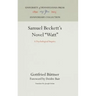 Samuel Beckett's Novel Watt: A Psychological Inquiry