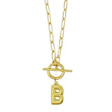 Modern Classic Initial Necklace by Ellisonyoung.com