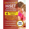 HiSET 2023 and 2024 Preparation Book: HiSET Study Guide with Practice Test Questions for All Subjects [7th Edition]