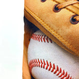 Baseball Glove | 12x18 | Baseballs | Old Baseballs | Old Baseball Glove | Sports Fabric | Sports Fans | Baseball Gifts | Teen Room Décor by UniikPillows