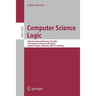 Computer Science Logic: 20th International Workshop, CSL 2006, 15th Annual Conference of the Eacsl, Szeged, Hungary, September 25-29, 2006, Proceeding