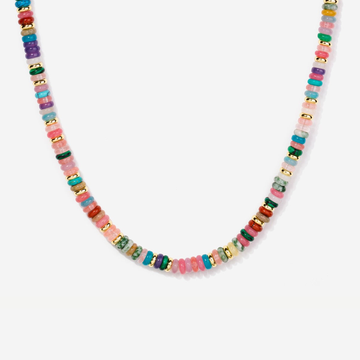 Olivia Mixed Gemstone Necklace by Little Sky Stone