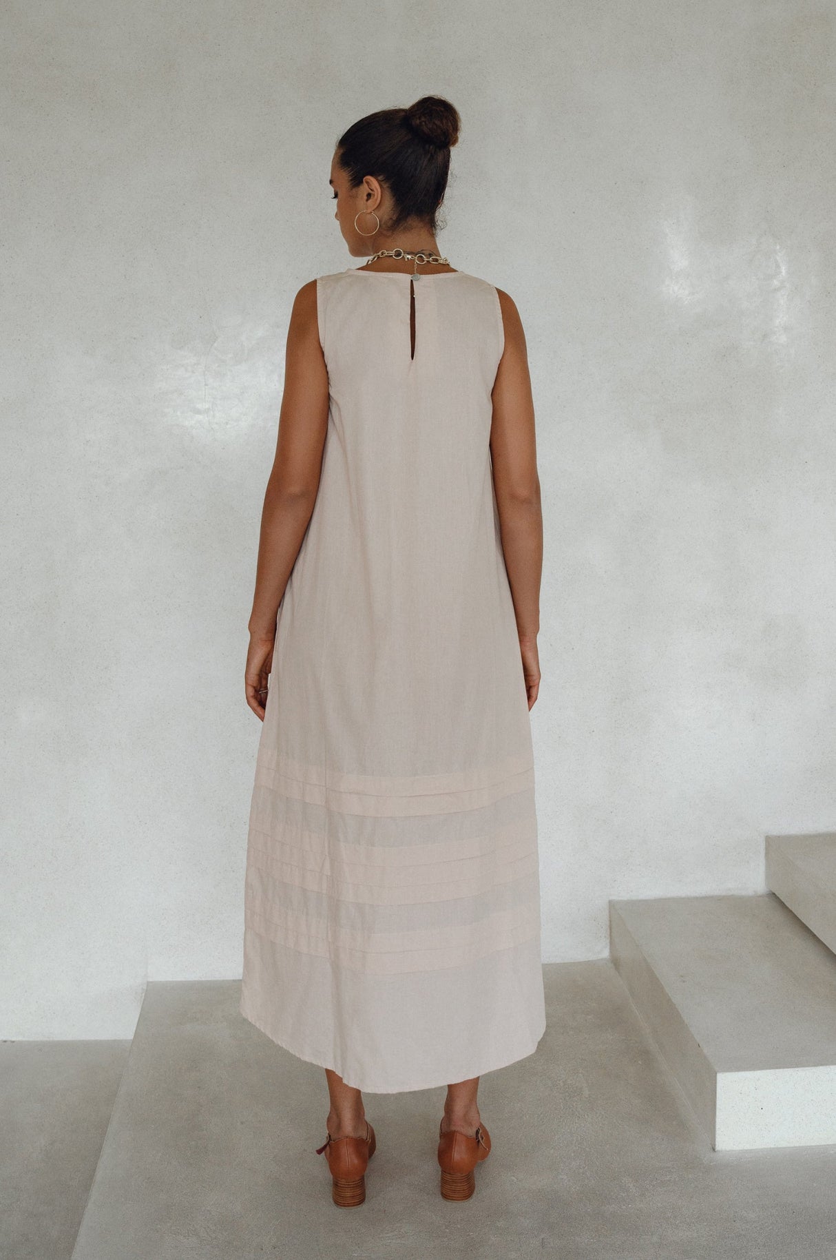 Beloved Cara Slip on Cotton Maxi Dress by ELF