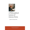 A Philosophical Lexicon of Literary Terms