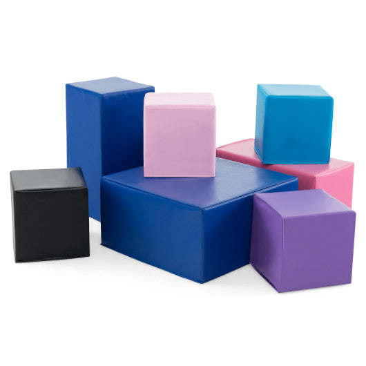 7-Piece Big Foam Building Blocks for Toddlers and Kids