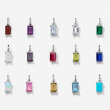 Birthstone Silver Charms by Little Sky Stone