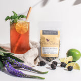 Blackberry Mojito Black Tea (Lime - Maple - Spearmint) by Plum Deluxe Tea