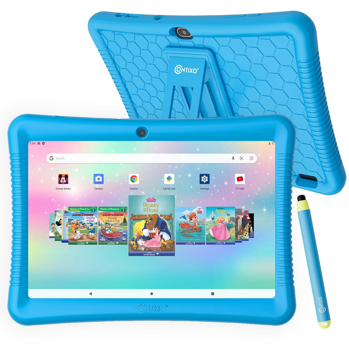 Contixo K102 10-Inch Kids 64GB HD Tablet Featuring Disney E-Books by Contixo