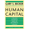 Human Capital: A Theoretical and Empirical Analysis, with Special Reference to Education, 3rd Edition
