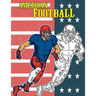 American Football: COLORING BOOK Illustrations of Players, Team, helmet and more, for kids and adults, coloring book stress relief, large
