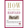 How They Got Into Harvard