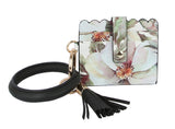 MULTI POCKET FLORAL WRISTLET by hfstylish