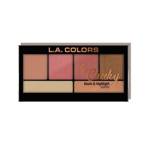 L.A. COLORS So Cheeky Blush & Highlighter - Peaches &amp; Cream