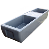 REVO Party Barge Cooler | Metallic Gray | Insulated Beverage Tub by REVO COOLERS, LLC