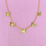 Butterfly Colony Necklace by Ellisonyoung.com