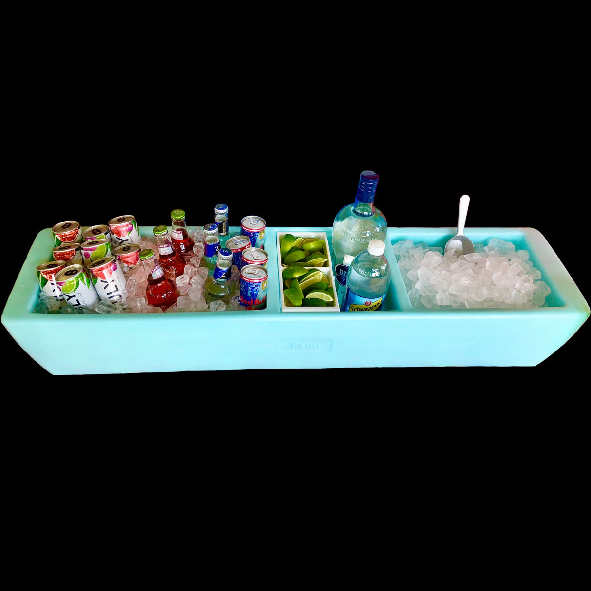 REVO Party Barge Cooler | Coastal Cay | Insulated Beverage Tub by REVO COOLERS, LLC