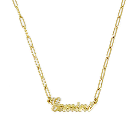 Annie Zodiac Chain Necklace by Ellisonyoung.com