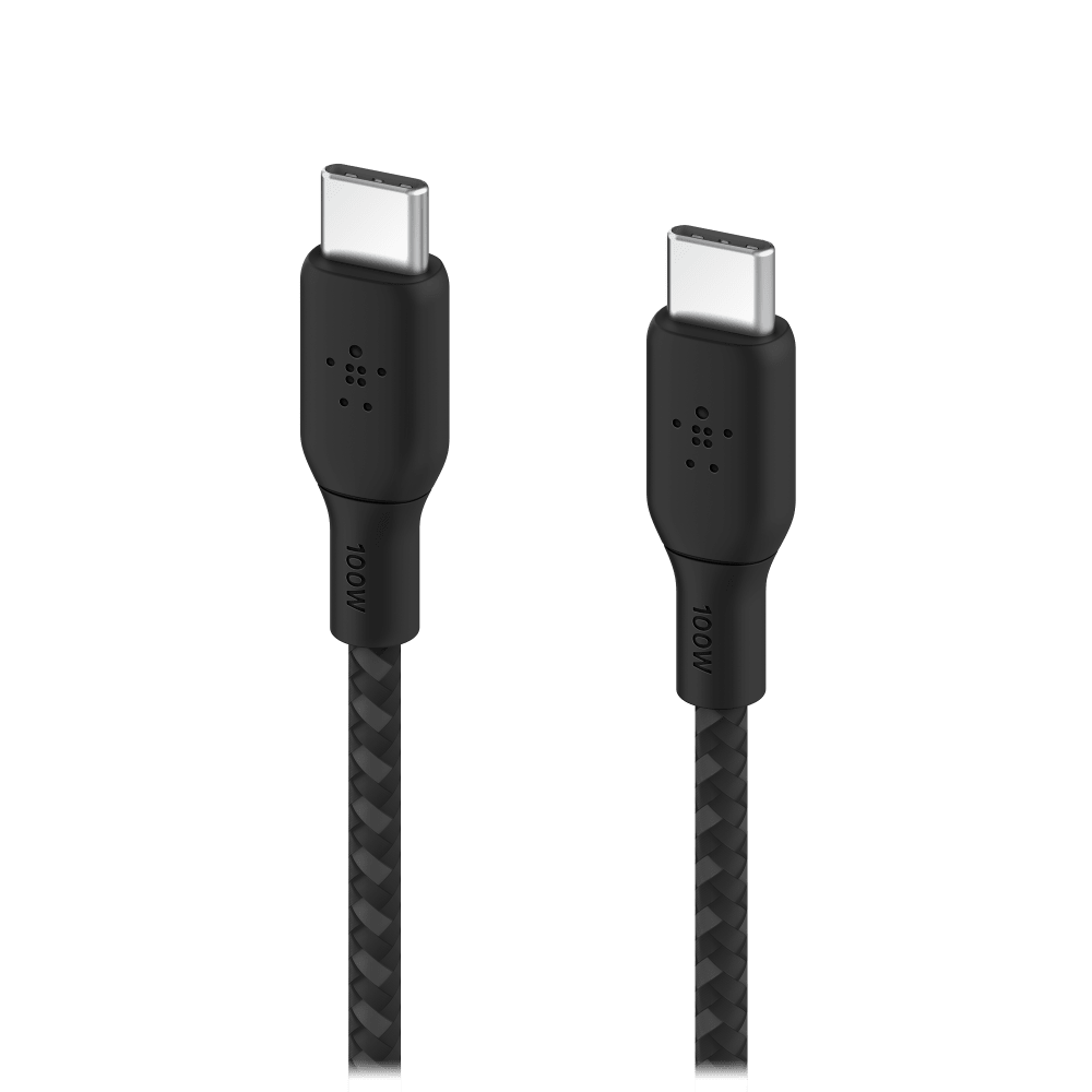 Belkin Braided 100W USB C 2.0 to USB C 2.0 Cable 2m by Belkin