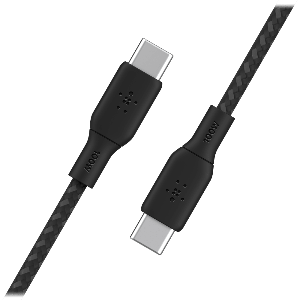 Belkin Braided 100W USB C 2.0 to USB C 2.0 Cable 2m by Belkin