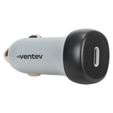 Ventev 30W USB C PPS Car Charger and USB C to Apple Lightning Cable Gray by Ventev