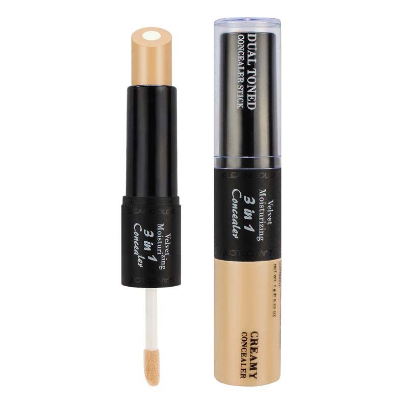 KLEANCOLOR Velvet Moisturizing 3 In 1 Concealer - Natural Beige