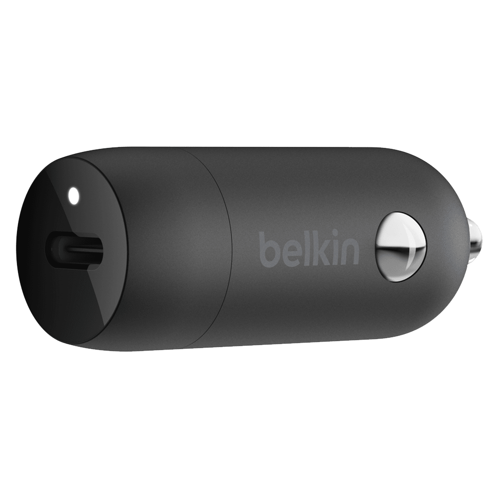 Belkin Boost Charge USB C Car Charger 20W and USB C to Apple Lightning Cable 4ft by Belkin