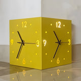 Motion Sensor Backlit Corner Clock by EP Light