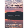 Reflections at Journey's End: Memorial Minutes Volume I 1850-1949